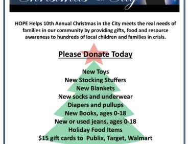Christmas in the City – 2017 Donation Box Locations