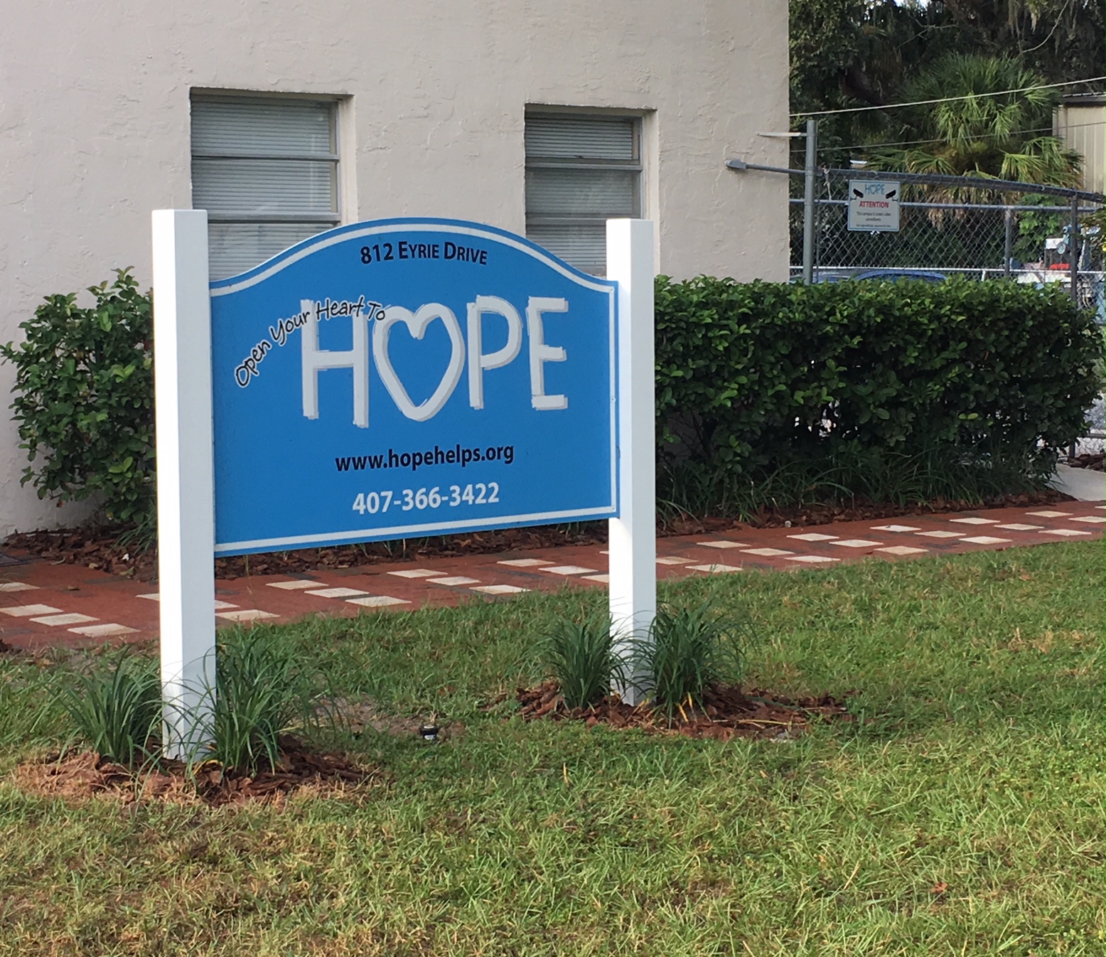 A Home for HOPE Donor Walkway Revealed